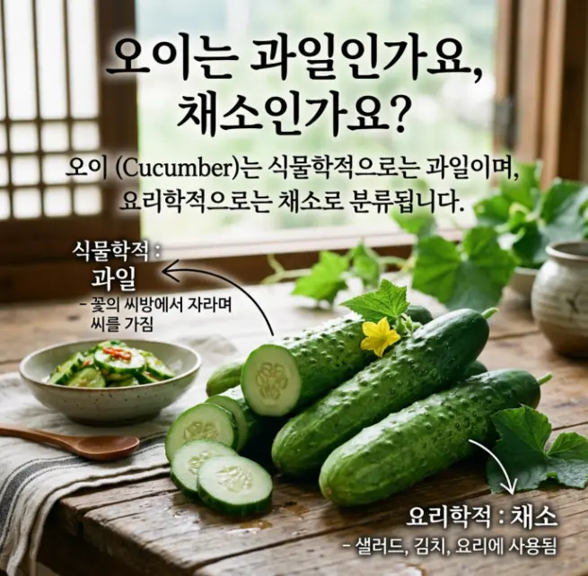 오이는-과일