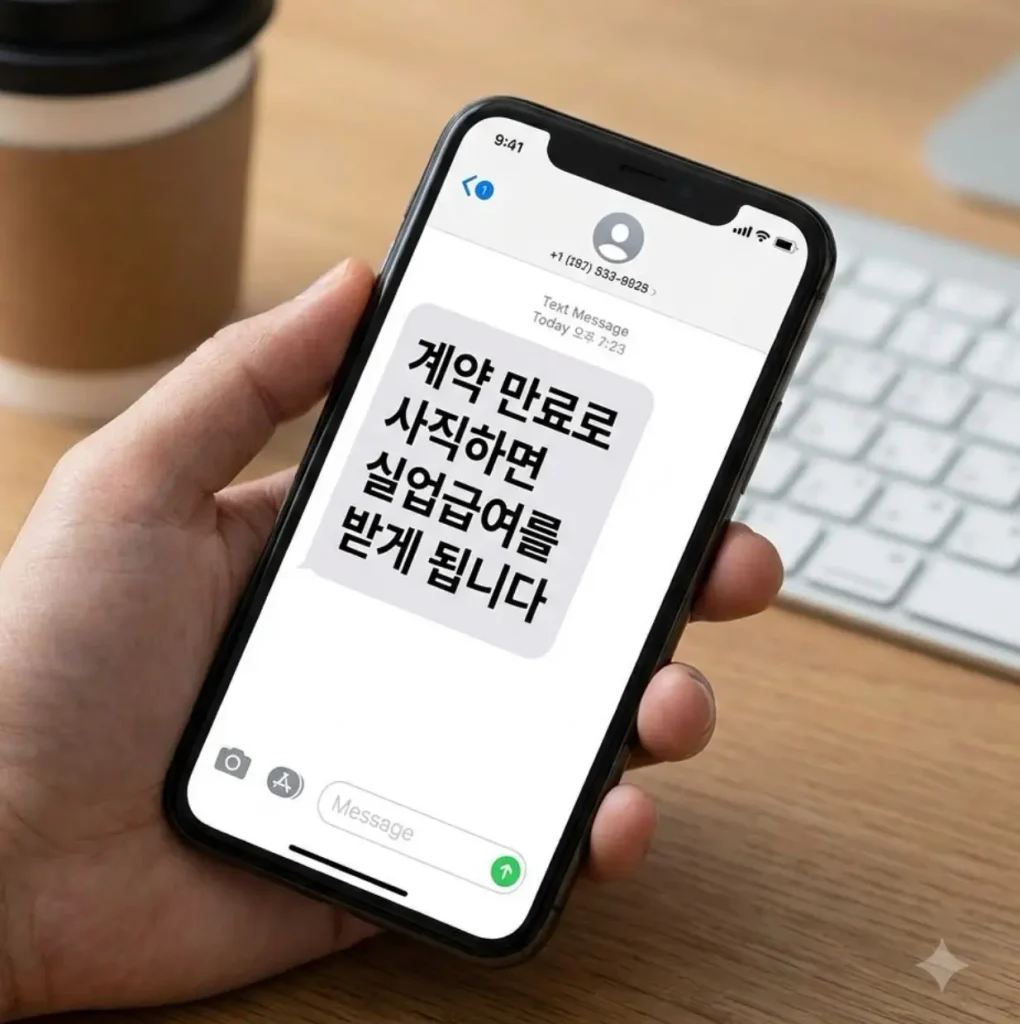계약 만료로 퇴사하면 실업급여