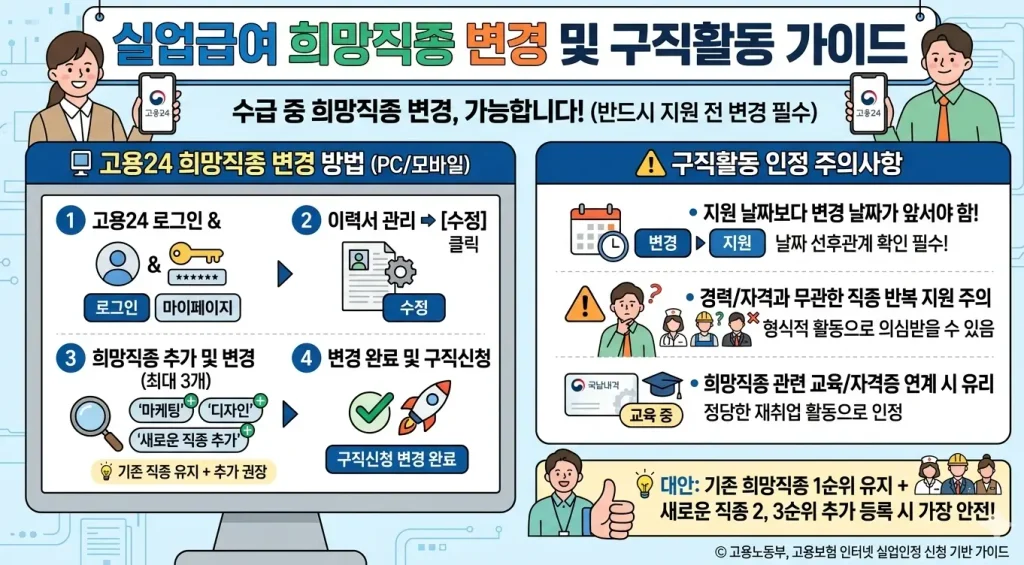 실업급여-희망직종-변경하여-구직활동